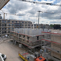 Bauarbeiten Wohnquartier in Osnabrück Foto 1